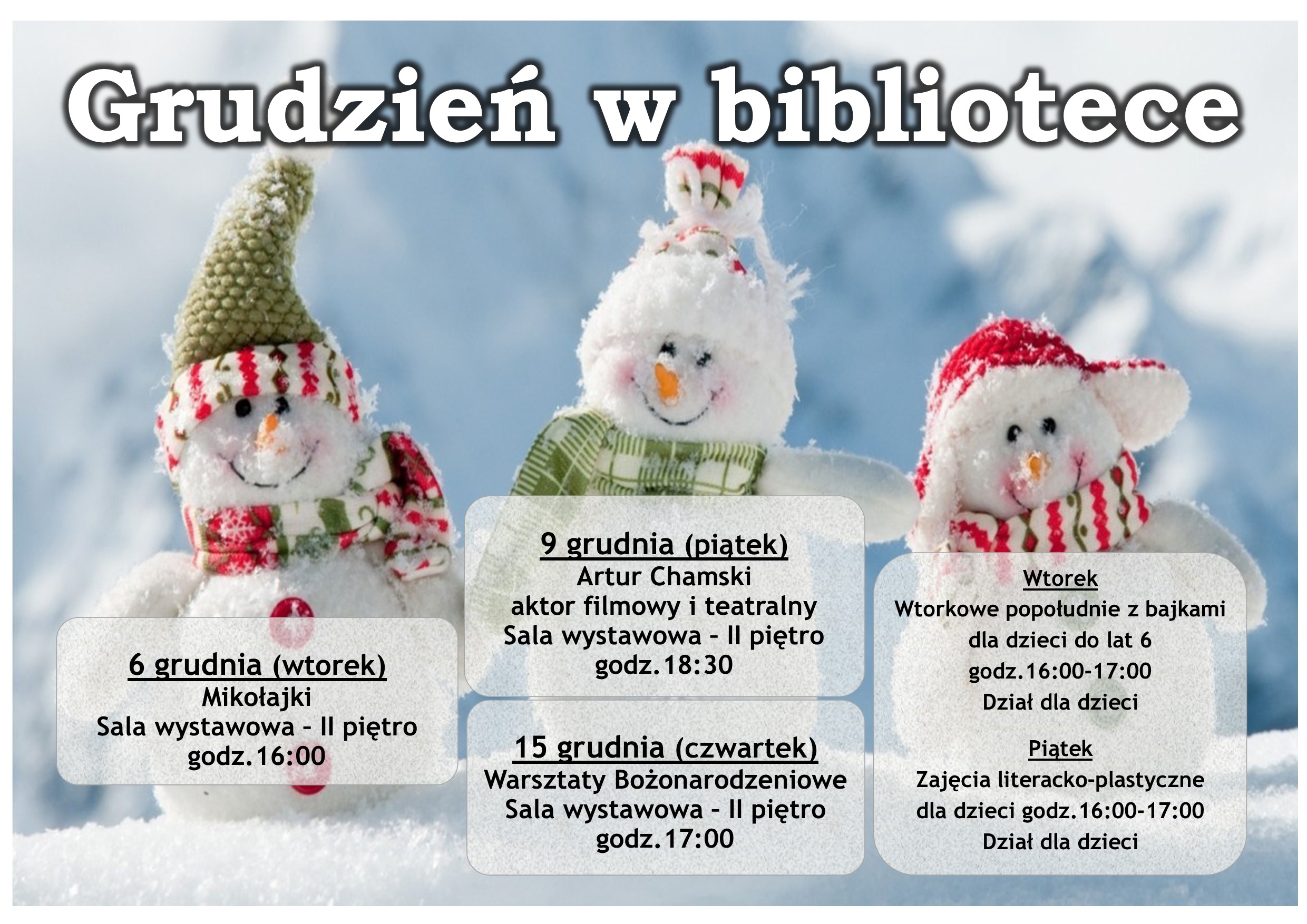 Grudzień w Bibliotece