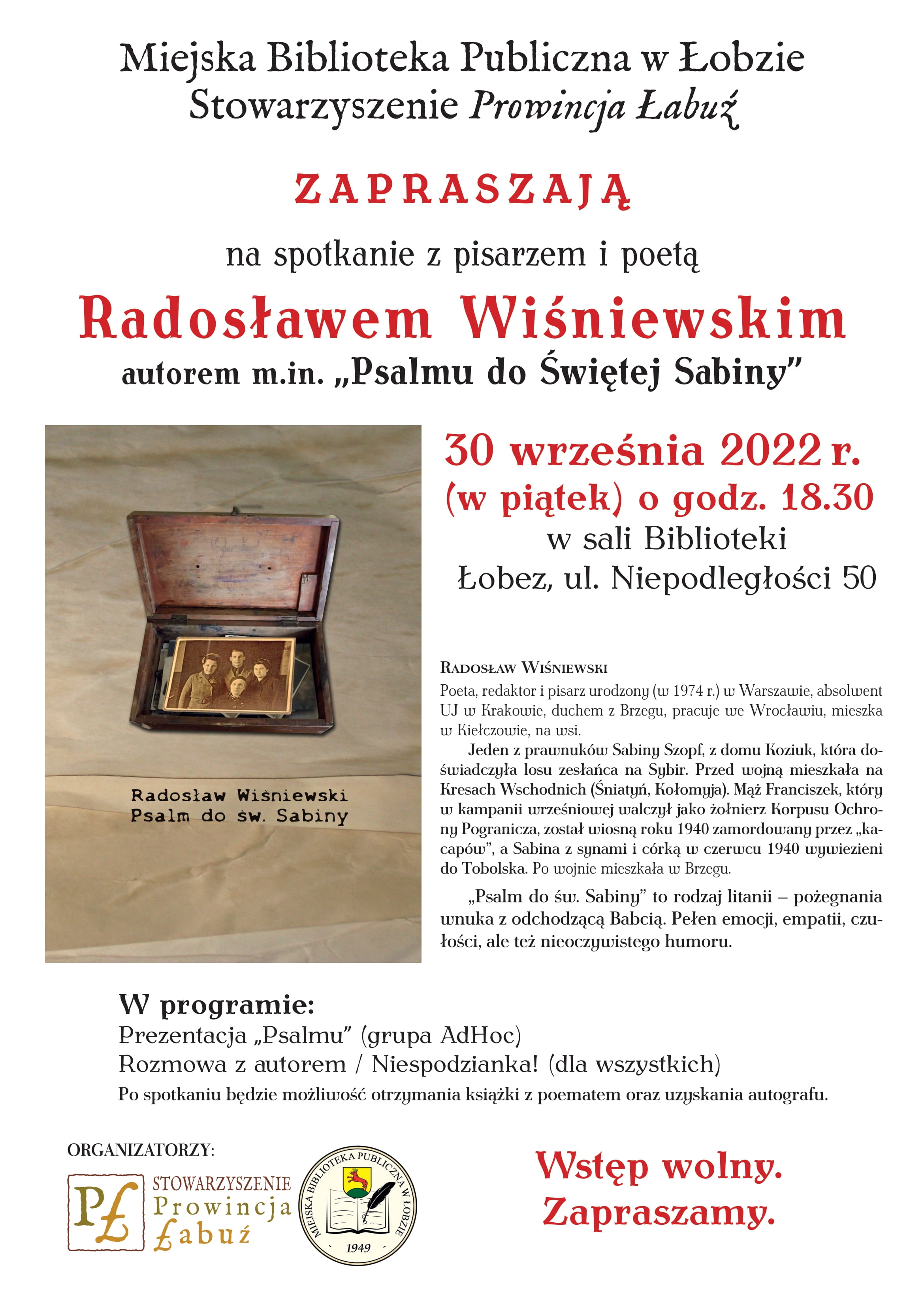 Spotkanie z Radosławem Wiśniewskim