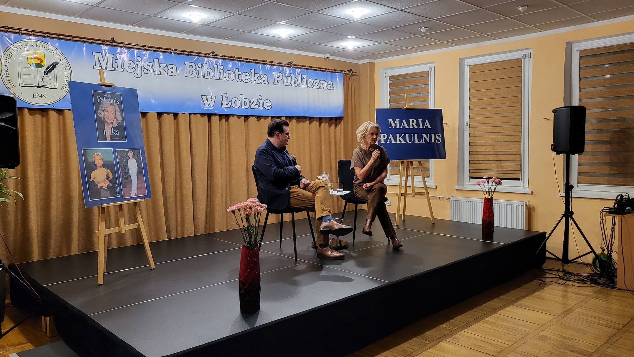 Spotkanie autorskie z Marią Pakulnis