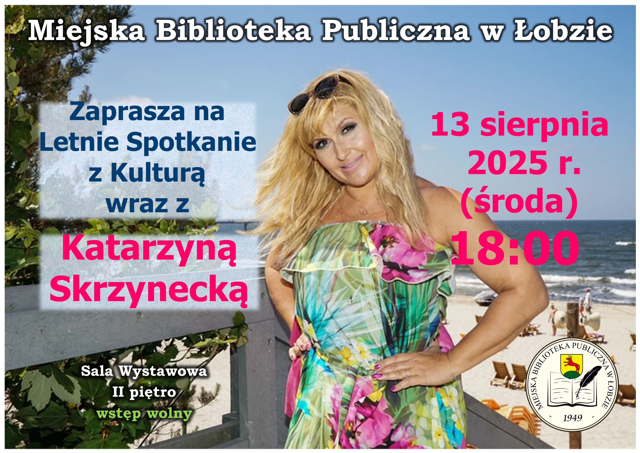 Letnie Spotkanie z&nbsp;Kulturą z&nbsp;Katarzyną Skrzynecką