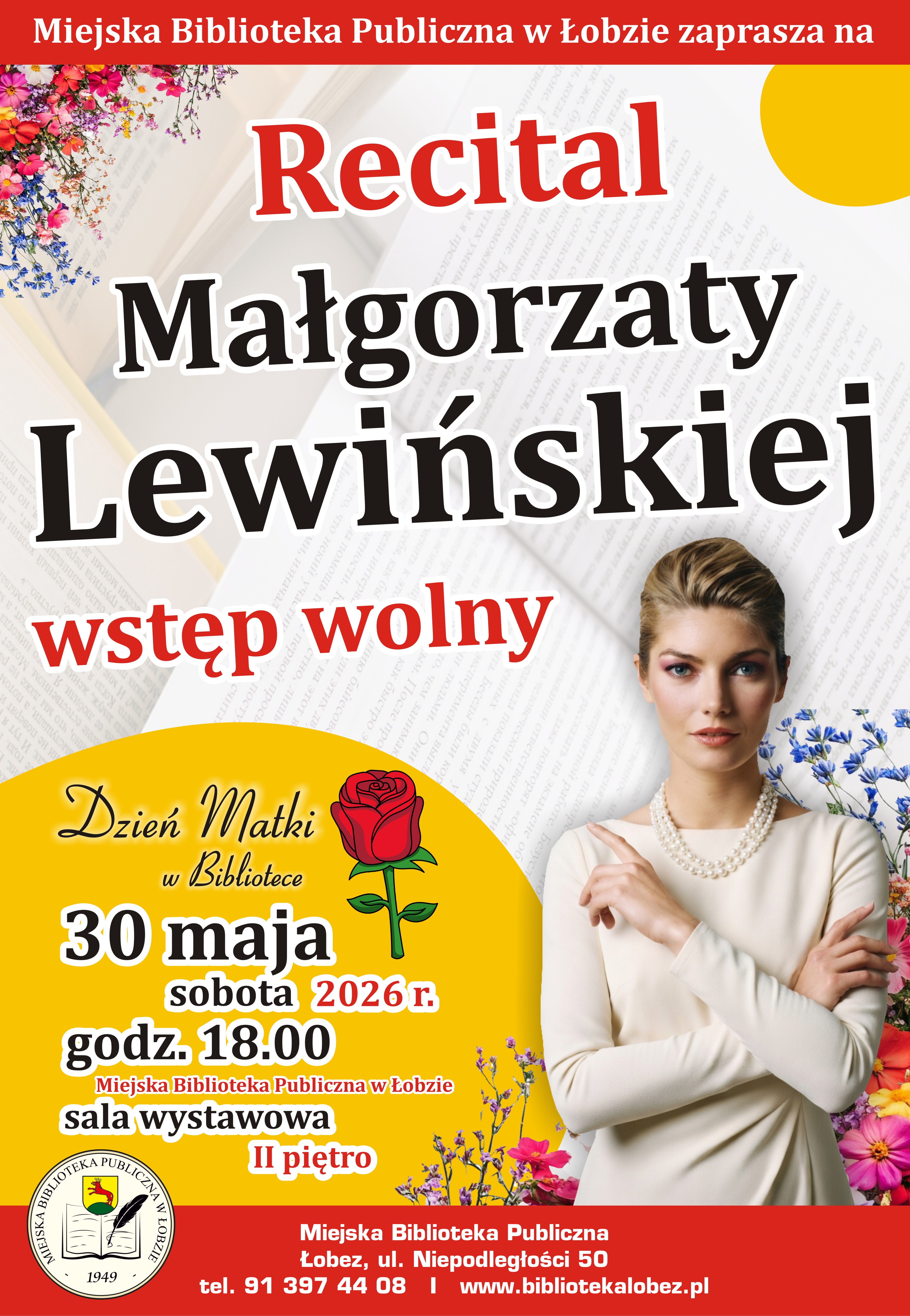 Recital Małgorzaty Lewińskiej