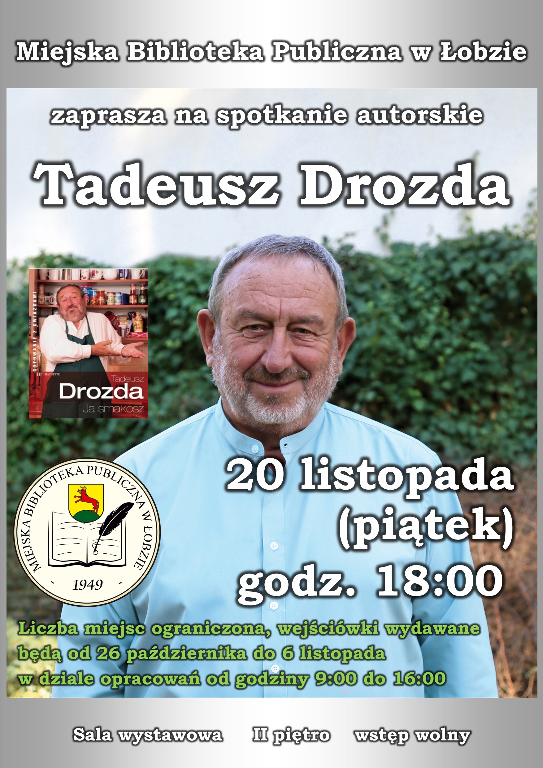 Tadeusz Drozda - spotkanie autorskie
