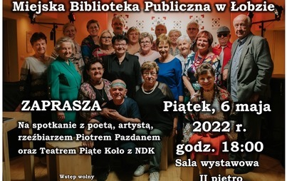 Zdjęcie do Spotkanie z Piotrem Pazdanem i Teatrem Piąte Koło