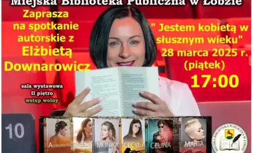 Zdjęcie do Spotkanie autorskie z Elżbietą Downarowicz