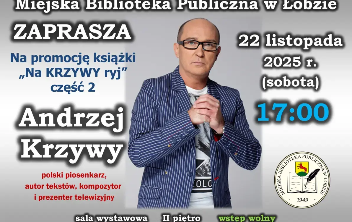 Zdjęcie do Spotkanie autorskie - Andrzej Krzywy