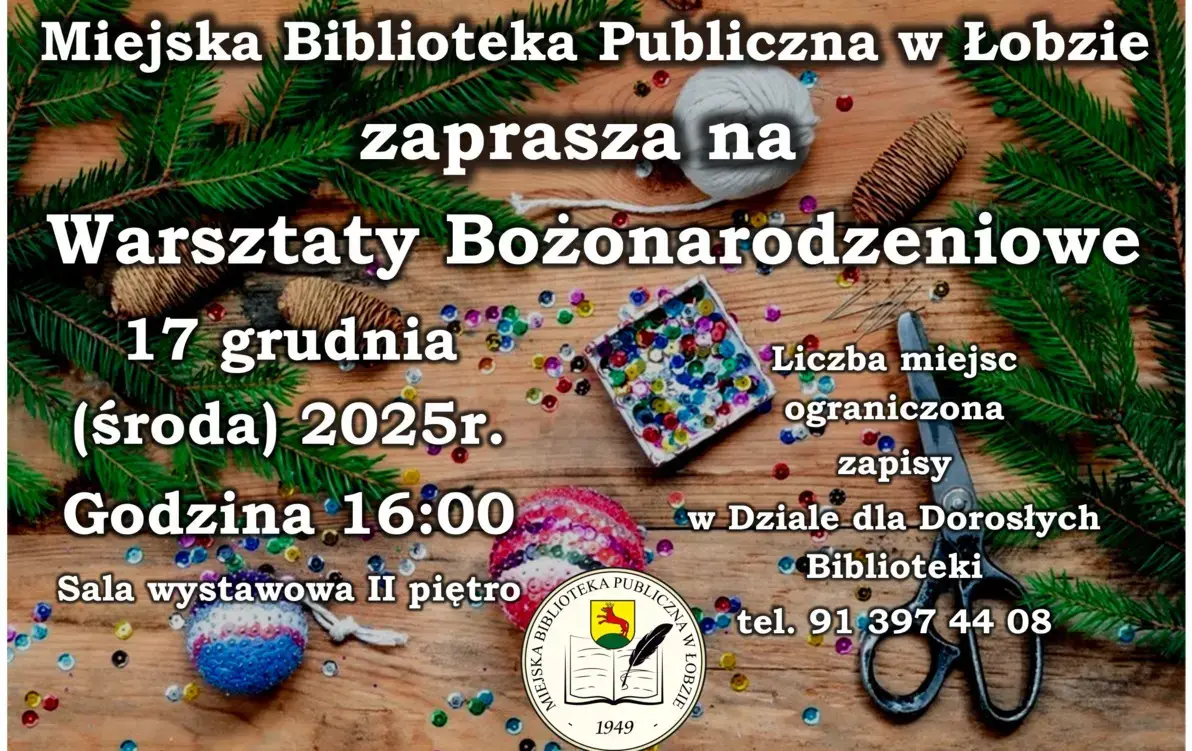 Zdjęcie do Warsztaty Bożonarodzeniowe