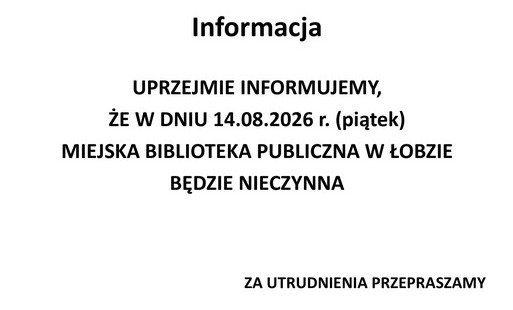 Zdjęcie do Informacja